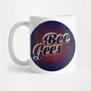 BEE GEES - VINTAGE BLURN CIRCLE Mug